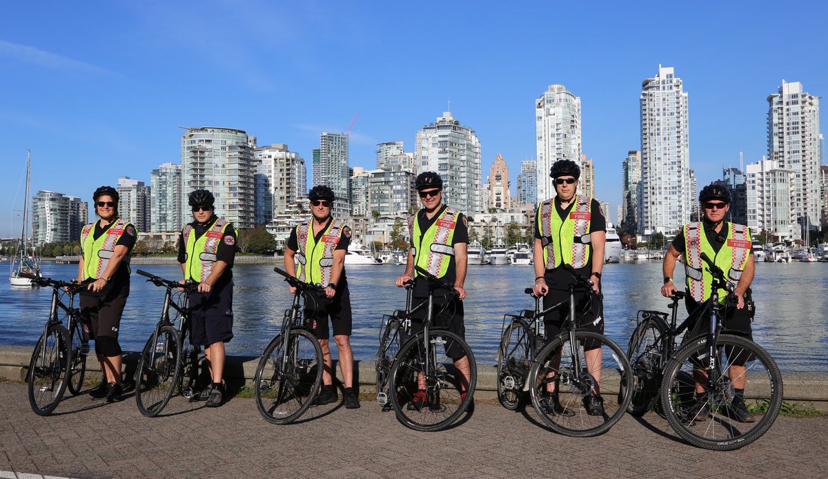 FireChiefReid's tweet photo. These unsung heroes are the @VanFireRescue Bike Squad!

#NorthAmerica’s original #FireDept bike team!

They provide fire inspections, medical first response, park patrols, public education, enforcement, &amp; community event support!

#ProudChief #VFRS https://t.co/Aow37SZGZ1