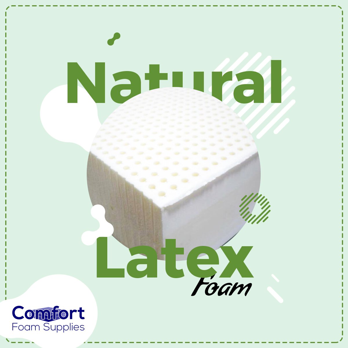 @CFoamSupplies provides the highest support to your back and neck with 100% #naturallatex.

Find more natural latex foam here at 954-496-8402 mydreamfoam.com 

#NaturalLatexMattress #LatexMattress #ComfortFoamSupplies #Foams #Natural #Latex #Foams #Foam
