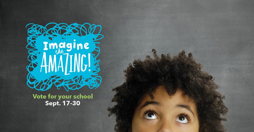 blankchildrens's tweet photo. There’s still time! You have two days left to vote to help your school #ImagineTheAmazing and win $25,000. Go to https://t.co/tJRGkQRELh for more! https://t.co/SZUsVshBiB