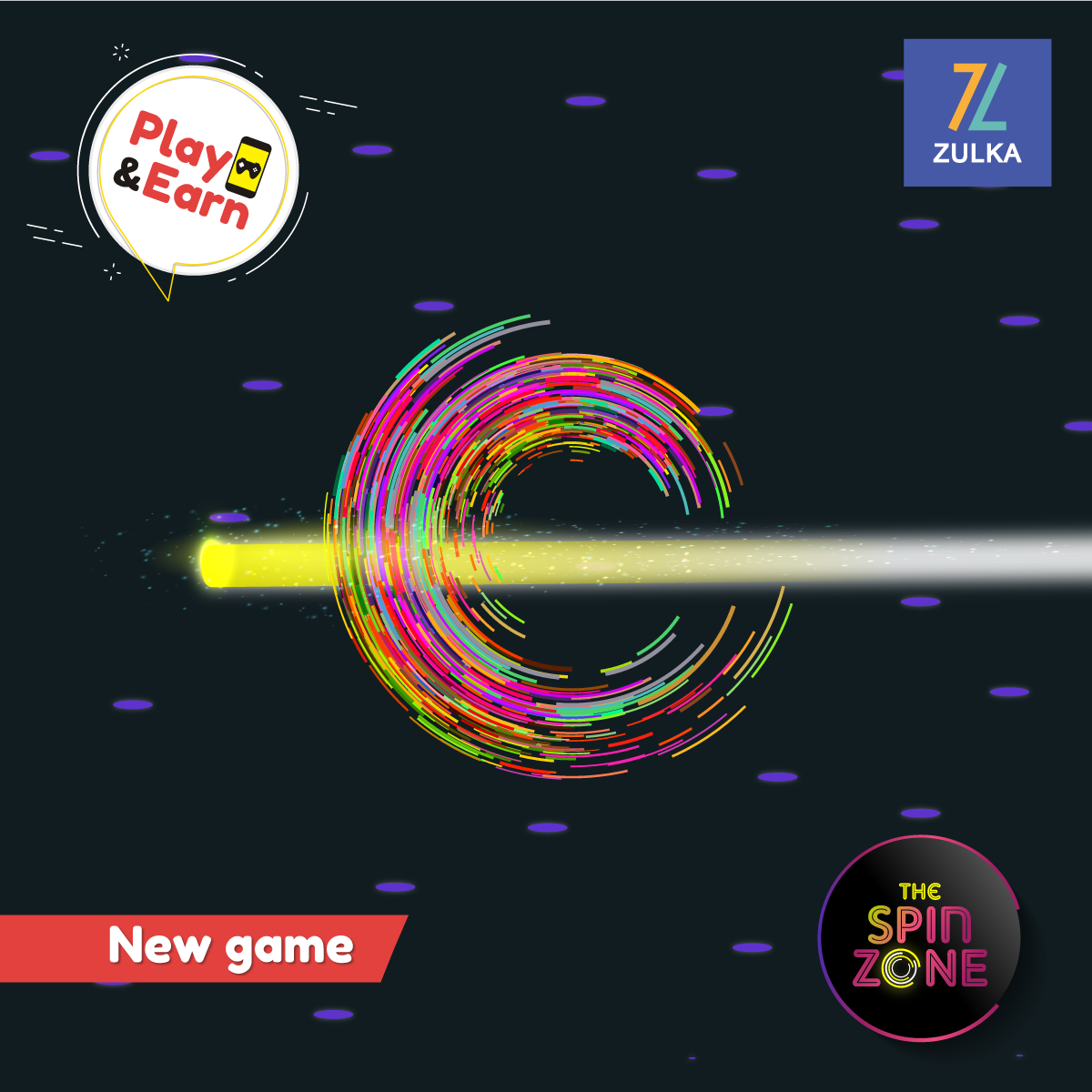 Zulkaapp's tweet photo. Travel through the circles and survive while passing through the yellow lines
Master the game and win exciting prizes 
https://t.co/0fXuEMF3KQ
#Game #SpinZone #PlayAndWin #WinningMessenger #ZulkaMessenger https://t.co/V1bTVaSzpi