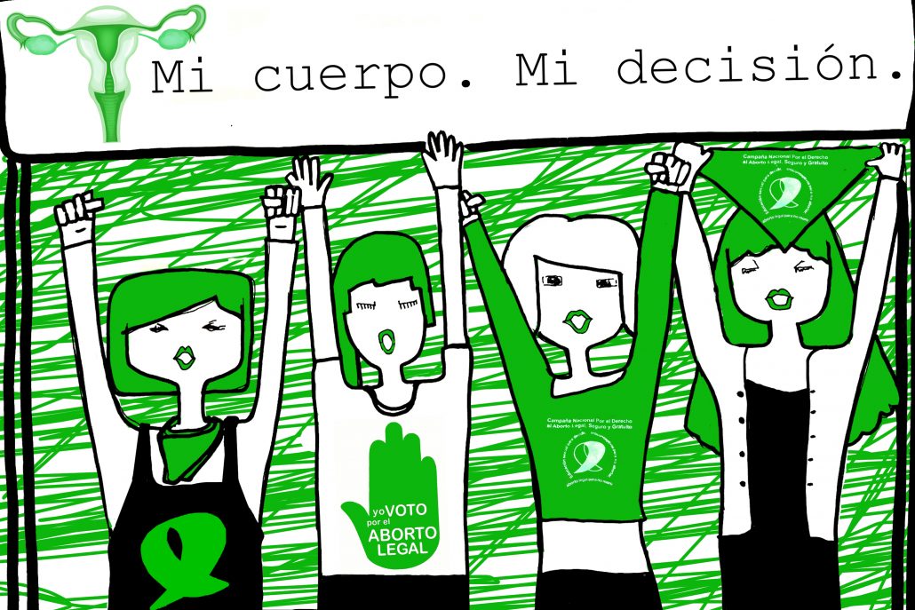 EcoFeminita's tweet photo. 💚 En Argentina, el aborto está penado por ley en casi todas las circunstancias, con sólo un par de excepciones. El pedido de #AbortoLegal es uno de los reclamos centrales de los movimientos de mujeres en el país.

🔗 https://t.co/y9QQA6S2ep https://t.co/HnXx0Ho28j