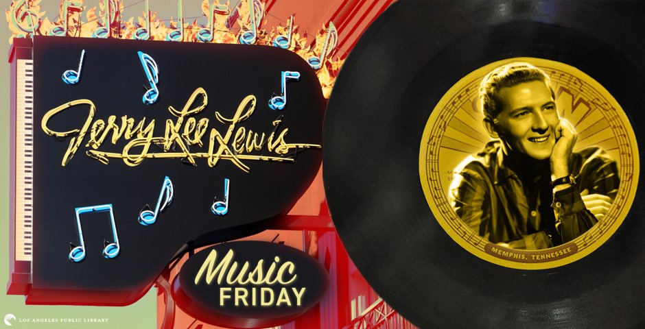 New Blog Post:  Music Friday: Happy Birthday, Jerry Lee Lewis!  