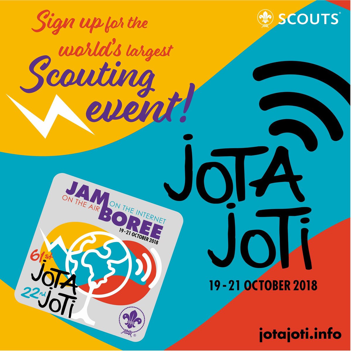 worldscouting's tweet photo. Don't miss out on the biggest online gathering of Scouts this year! 

Sign up for @JOTAJOTI to connect with Scouts around the world and take part in fun games and activities! 👉 https://t.co/UBkHufFNE9 https://t.co/pYGueJPKSo