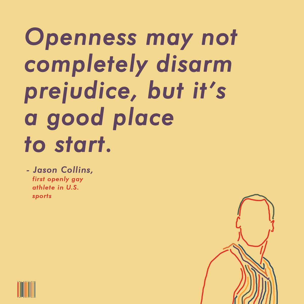 theSpectrumLGBT's tweet photo. A quote by Jason Collins
#LGBT
#ICTForSocialChange
#YourDailyDoseofEnlightenment
#TheSpectrumLGBT
#XUSHSEtech https://t.co/9dJy2lxQPv