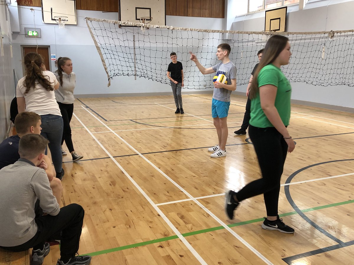 GovanPEdept's tweet image. Organising and refereeing our own games today 😃🏐 #sportsleaders #reaponsibility @GHSWiderAch