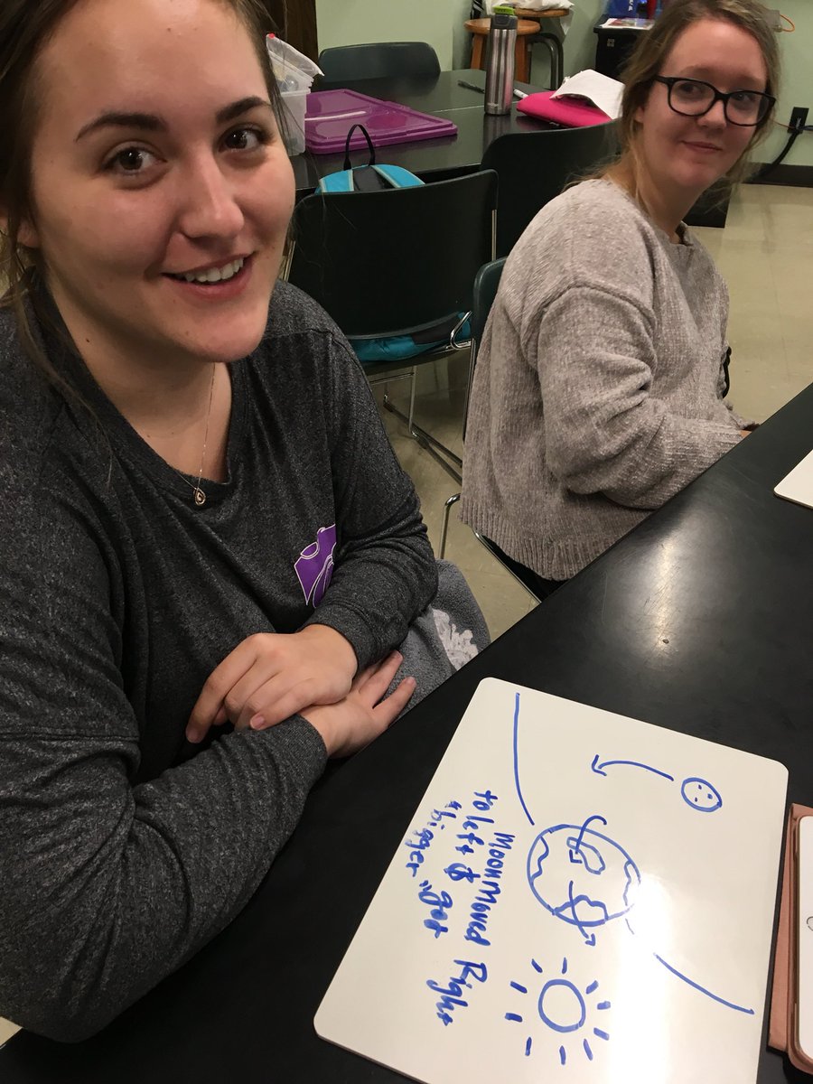 #ksblockb What is it that gives us the shapes of the moon we see?