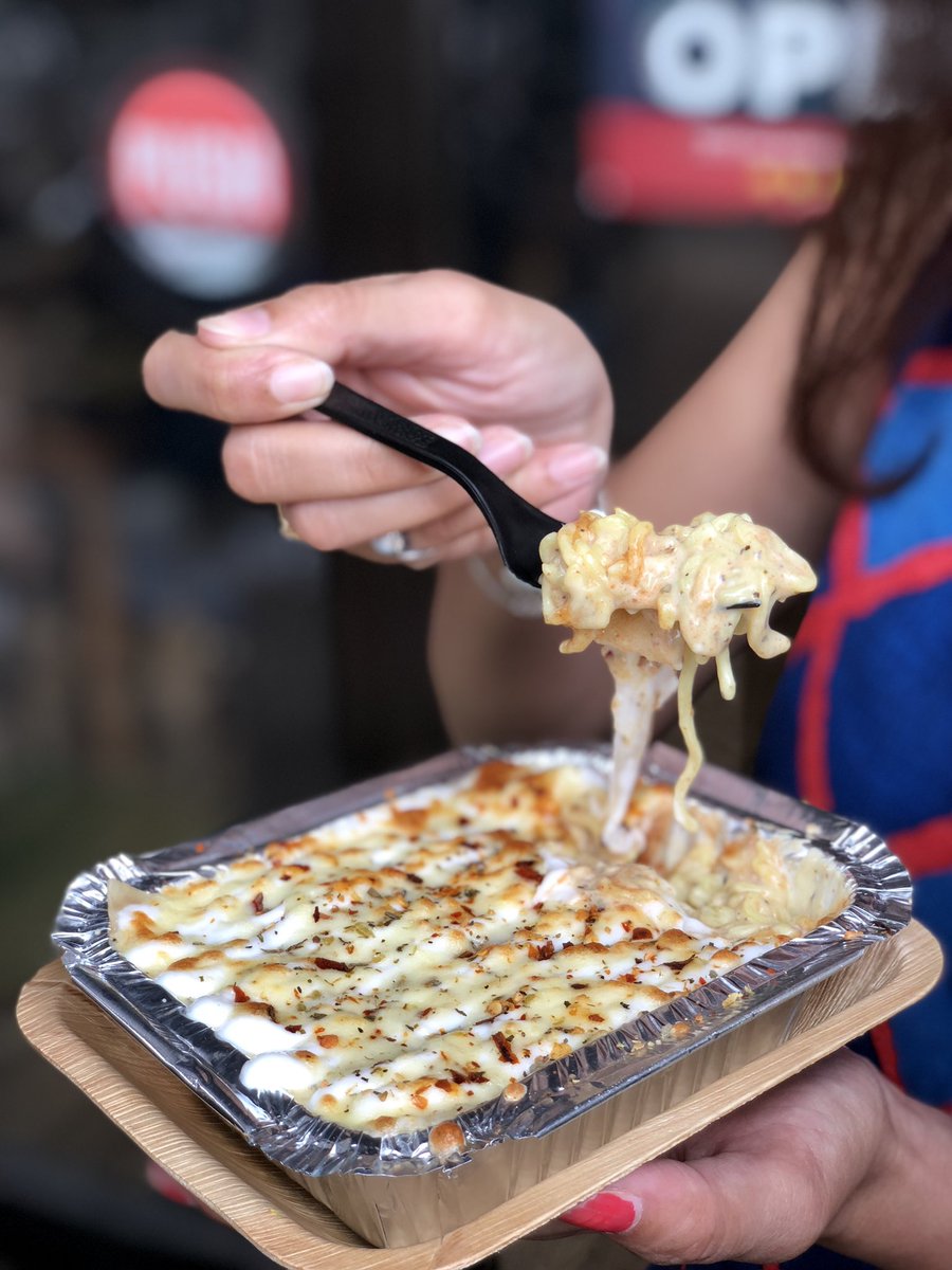munchymumbai's tweet photo. At our recent visit to Maggevala which is run by IT professional turned chef Charmi Dave we tasted over 10+dishes made with MAGGI! We loved the Maggi lasagna and savoured it till the last bite! Stay tuned to know more! @MaggiIndia #MaggiKitchenJourneys https://t.co/zDUfG5lqUt