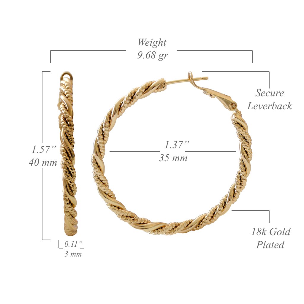 OlenataBoutique's tweet photo. Gold plated twisted hoops Earrings with Laser Sparkle Cut (35 mm). Free shipping to US address. Fast delivery. https://t.co/4IYfvg5yaF
#Fashion #Jewelry #GoldPlated #Earrings #TwistedHoops https://t.co/3kyPaHJrJb