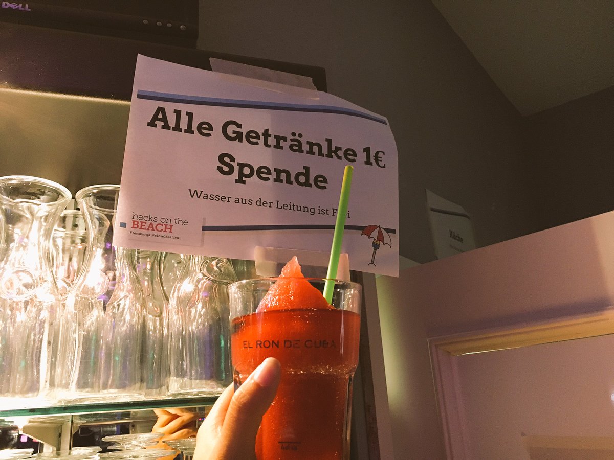 chaos_fl's tweet image. Die Slushmaschine läuft! #weekendhack #hacksonthebeach