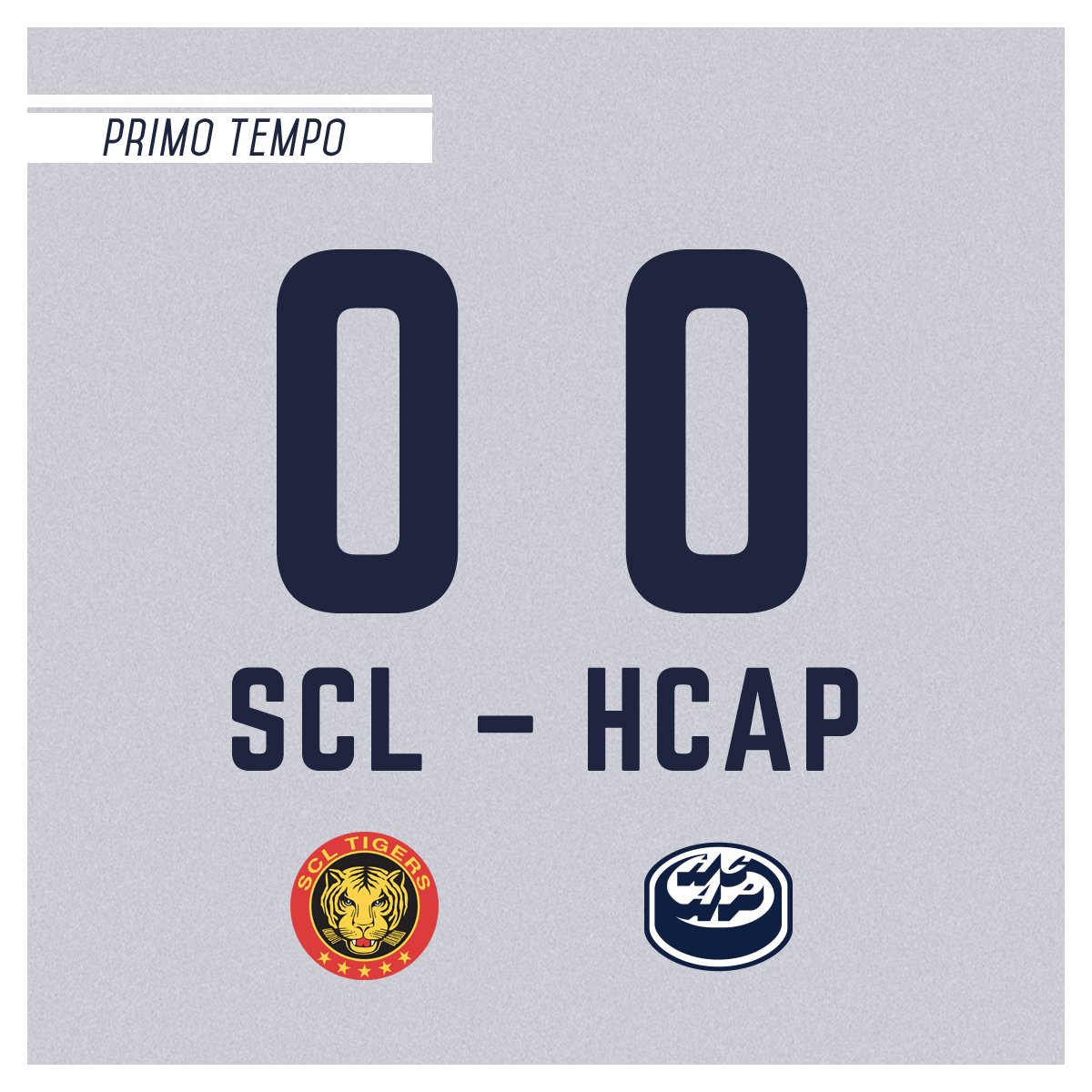 HCAP1937's tweet photo. 🏒🥅 Termina il primo periodo con il risultato fermo sullo 0 a 0 #SCLvsHCAP⚪️🔵 https://t.co/kXchUzwpft
