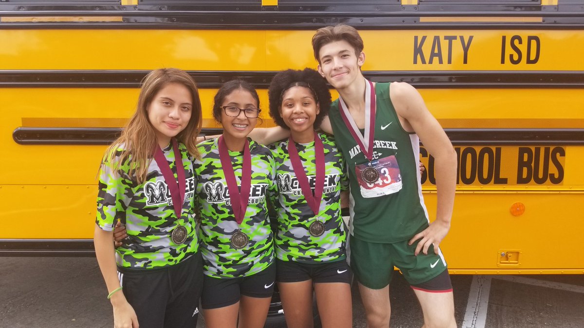 MaydeCreekXCTF's tweet photo. Congrats to our medal winners today at the Cougar Classic Invite! #MaydeForThis #hardworkingrams @KK_Trnka @CoachRide https://t.co/5Rq2dJRA54