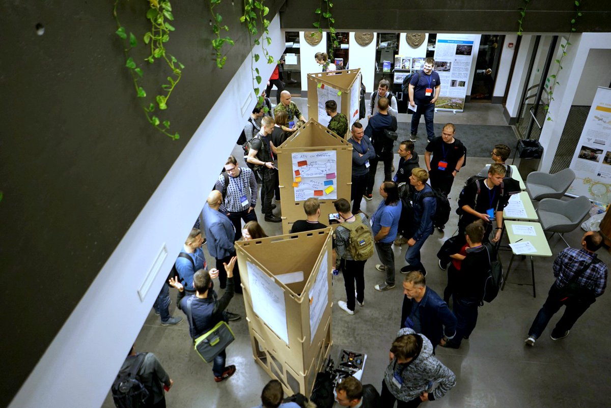 garage48's tweet photo. Team Formation has begun! How many ideas will get enough team members to continue? We will find out soon! #Garage48Defence https://t.co/h9ZGEHarHY