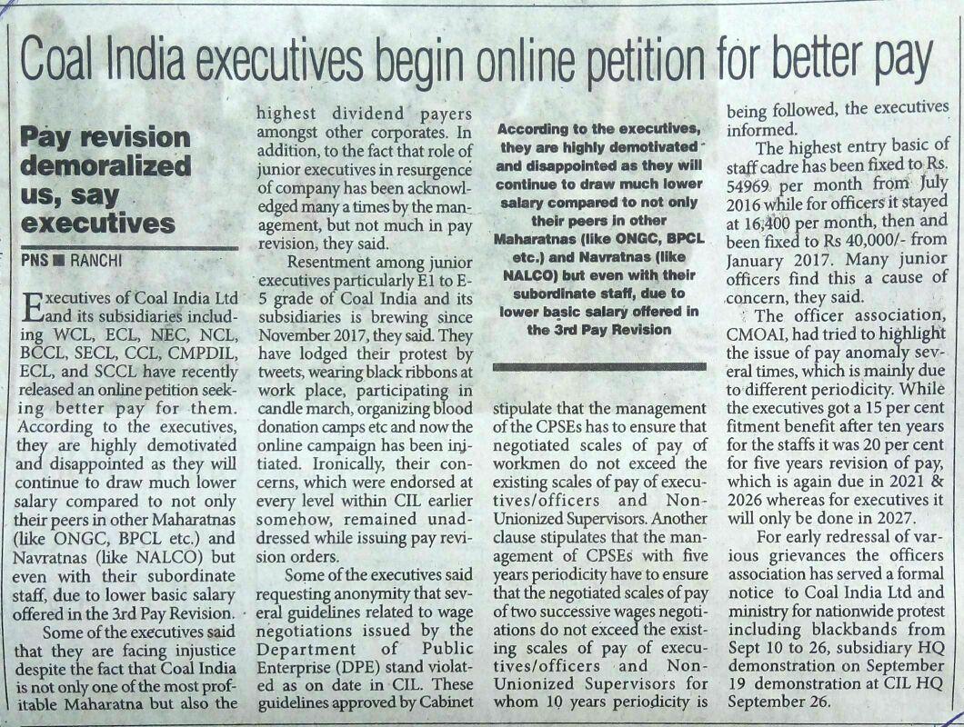 KundanS08916150's tweet photo. @Ra_Avishek @CoalIndiaHQ #RemovePayAnomalyCIL #Reject3rdPRC https://t.co/sS3QpD26EX