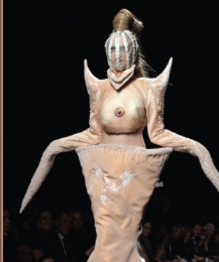 Dr. Ted Eisenberg on X: What is going on in Italy? Gianni Molaro shocked  the crowd at Rome Fashion Week in 2012 with his uniboob dress titled  Fishlike Alien With a Literal