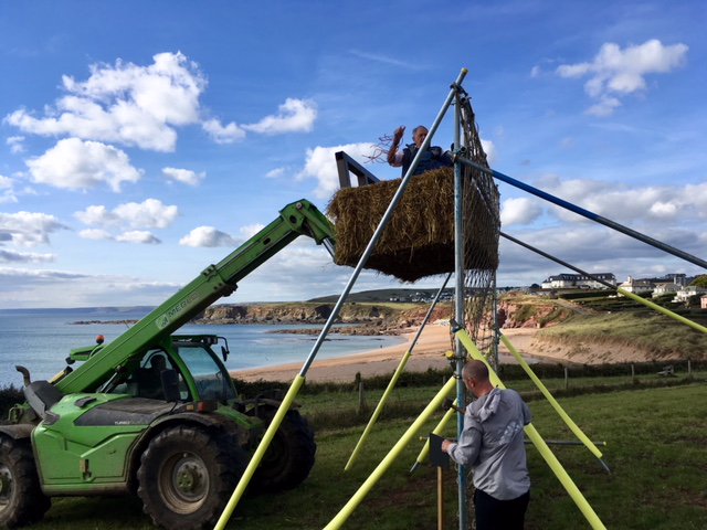 BCWcharity's tweet photo. Final touches for tomorrow’s first charity #TotalObstacleRun for @BCWcharity - we can’t wait! Good luck to our 120 runners taking part and thank you for raising so much for us already. Not running? Join us- there will be plenty to see! #SouthMiltonSands https://t.co/u8Hns3nkPt