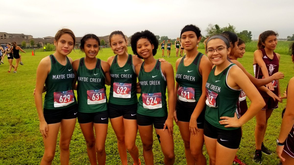 MaydeCreekXCTF's tweet photo. Congrats to the Varsity Girls on an impressive 4th place finish at the Cougar Classic out of over 20 teams! #waytocompete #MaydeForThis #hardworkingrams https://t.co/TZC4jKuOrr