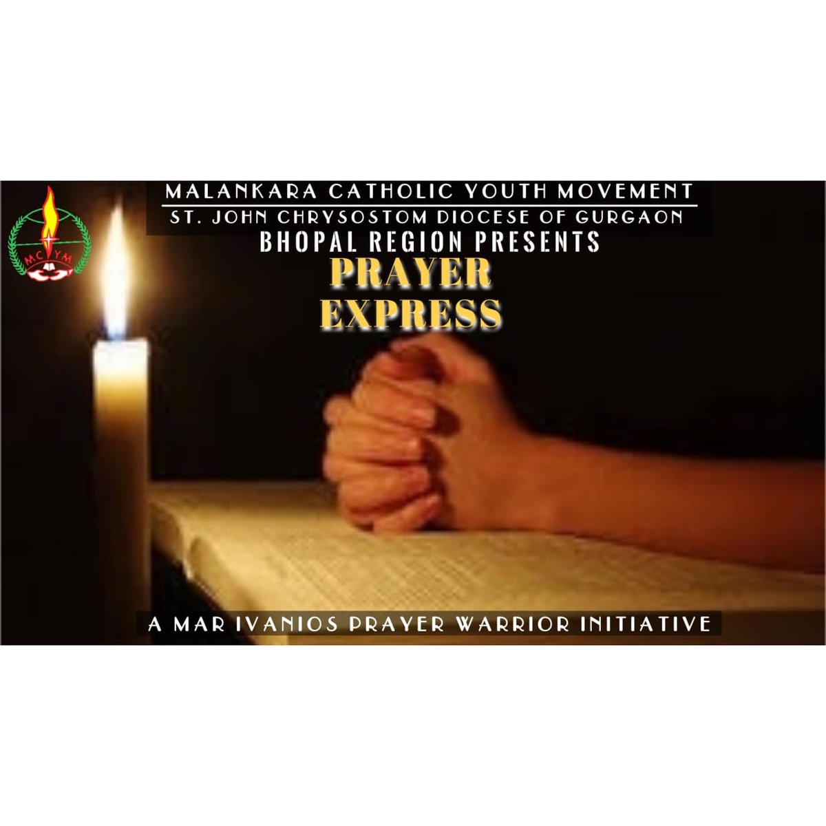 MCYMBhopalRgn's tweet photo. Praise the Lord,
#MCYMBplRgn commenced #PrayerExpress from 6pm today. Today's #PrayerIntention has been about Mission areas.
#MalankaraMissions #CatholicChurch #ChainPrayer #Wellbeing #Evangelization https://t.co/pbR84hFn21