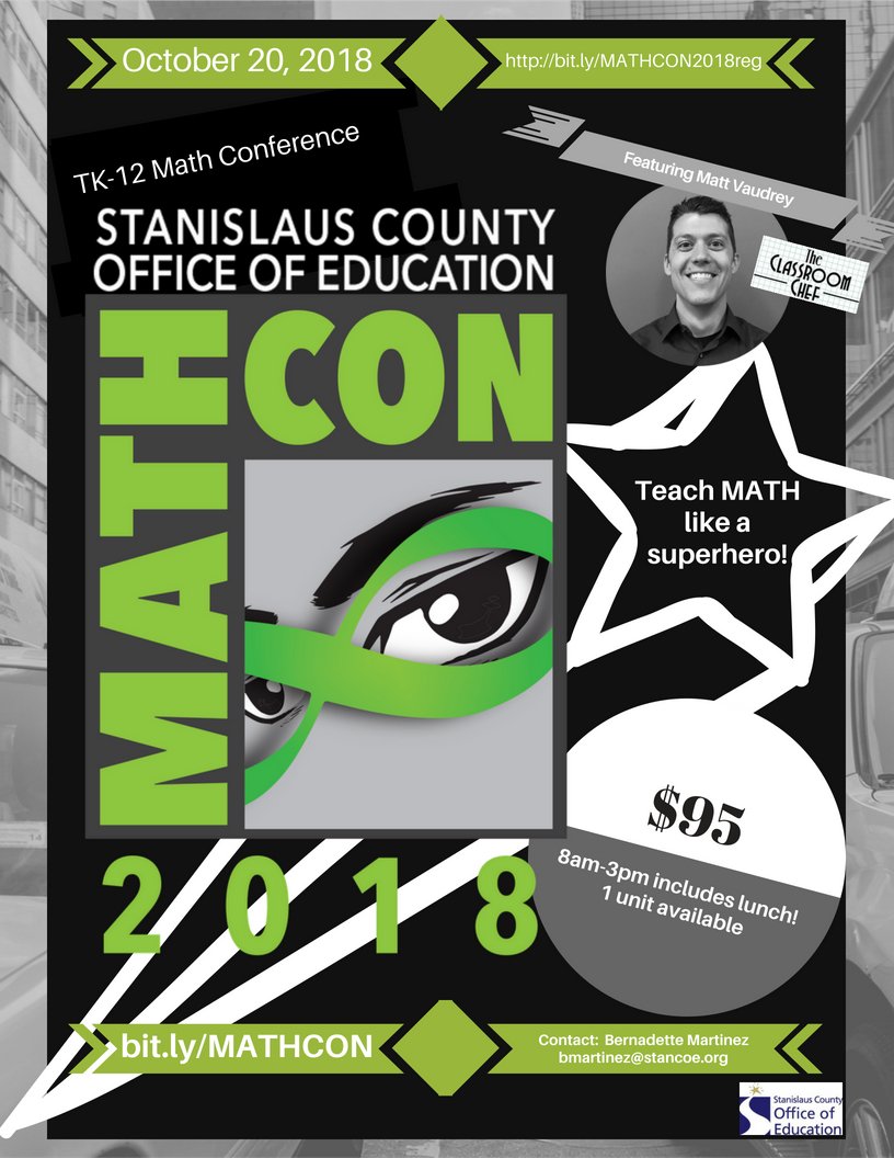 mavenofmath's tweet image. Hey SCOE Badge Project Followers! There is a badge for attending MATHCON 2018! 

sites.google.com/s…/scoebadgeproject/attend-an-event

Register today!  bit.ly/MATHCON2018reg

#mathcon2018 @scoeetc @scoecomm