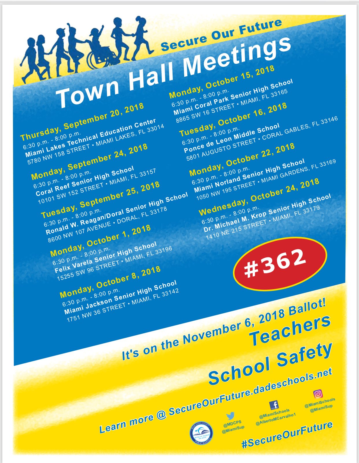 Fienberg-Fisher K-8 on Twitter: "Mark your calendars for upcoming Town