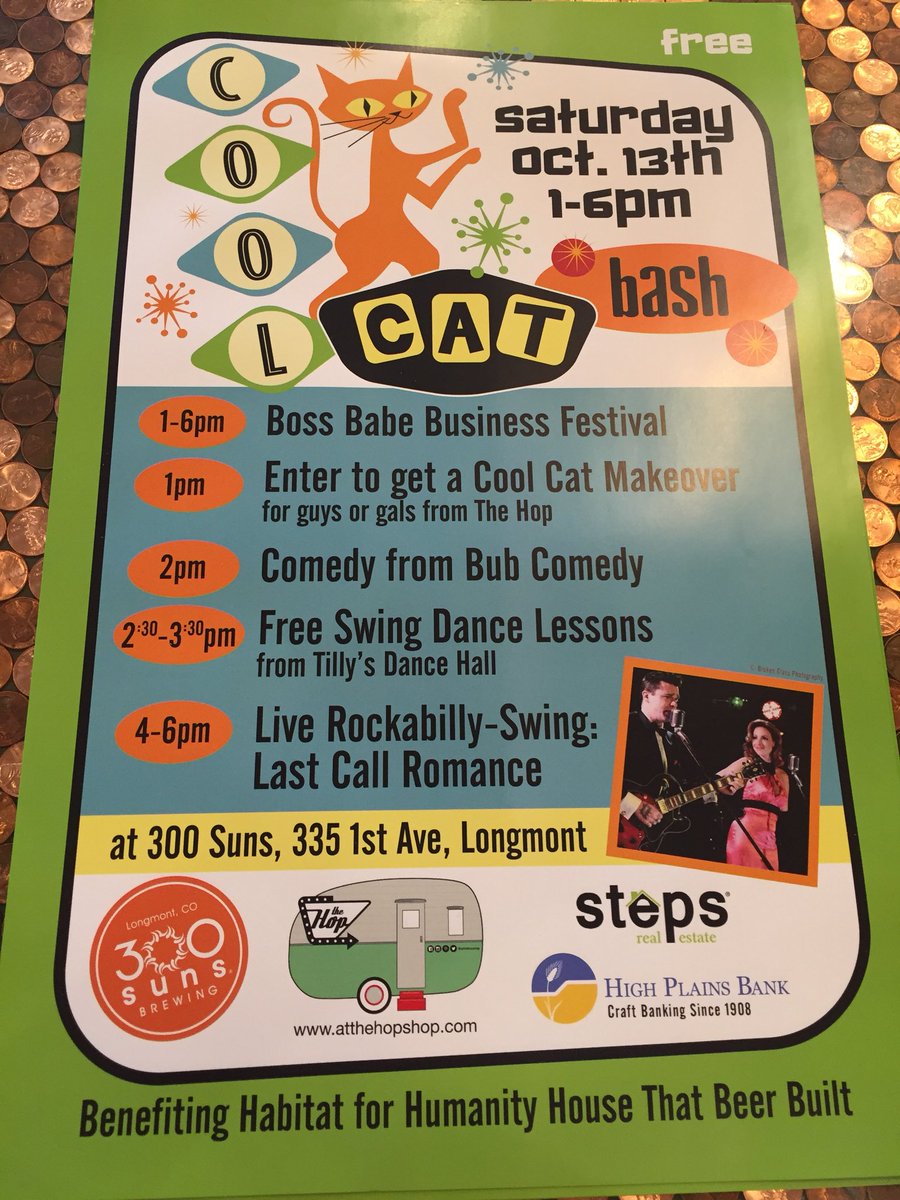 BubComedy's tweet photo. Mark your calendars bois! We’re doing comedy at the Cool Cat Bash October 13th! https://t.co/GfW2cqrdr3
