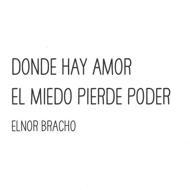 ElnorBracho's tweet photo. Donde hay AMOR el miedo pierde poder.- 

#AsíDeSimple https://t.co/D5CX7HsbeP