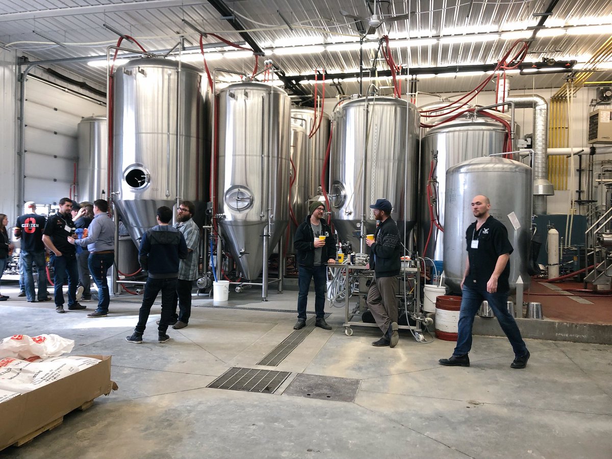 WeAreBrewsters's tweet photo. The best time of year at #UnityBrew! Catching up with old friends, learning new tricks of the trade, getting to know members of the #AlbertaBeer community and having a blast. Here’s to another one! #UnityBrew2018 https://t.co/QvK8bBdboF