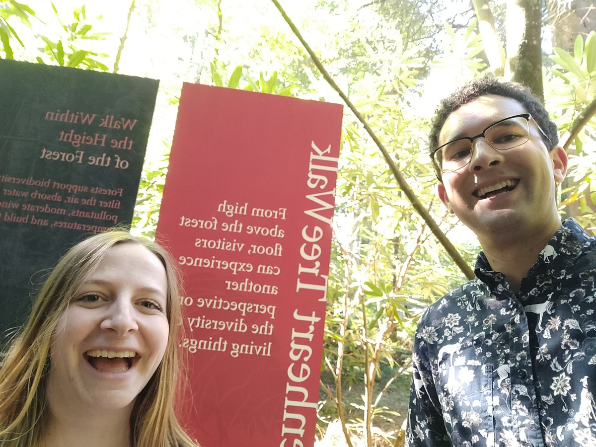 OliverEMann's tweet photo. Check out the canopy walk @UBCgarden https://t.co/4O6pmqnMF3