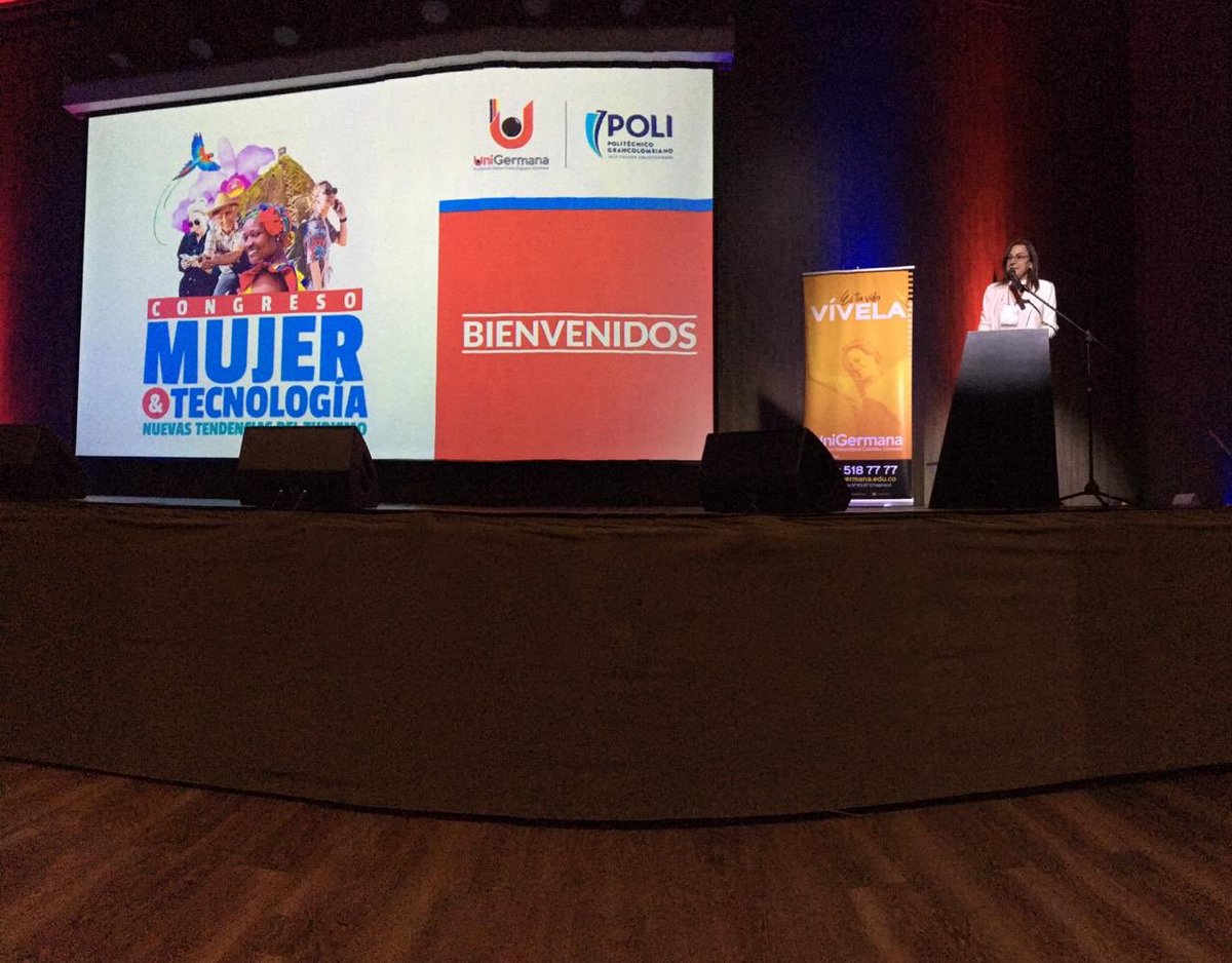 AnatoNacional's tweet photo. Nuestro Capitulo @AnatoCentral participa hoy del Congreso Mujer y Tecnología - Nuevas Tendencias en el Turismo evento académico organizado por #UniGermana y @Poligran. https://t.co/vxUKTkU0RO