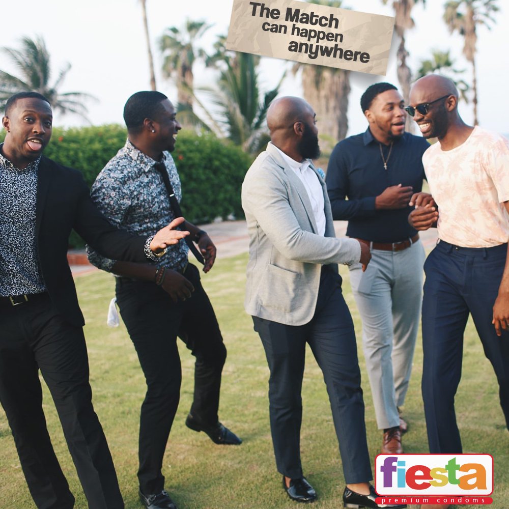 fiestanaija's tweet photo. Do you know anyone who says, "My size no dey"?Wetin be their size sef? Let's yarn  #FiestaCondoms #FiestaMatch https://t.co/lGzWCBaZhS
