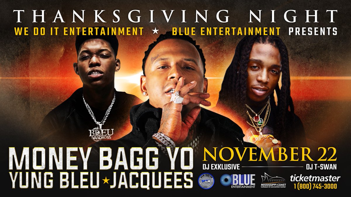 So this is happening Thanksgiving night. Nov 22. Get your tickets bit.ly/2QhPUZT