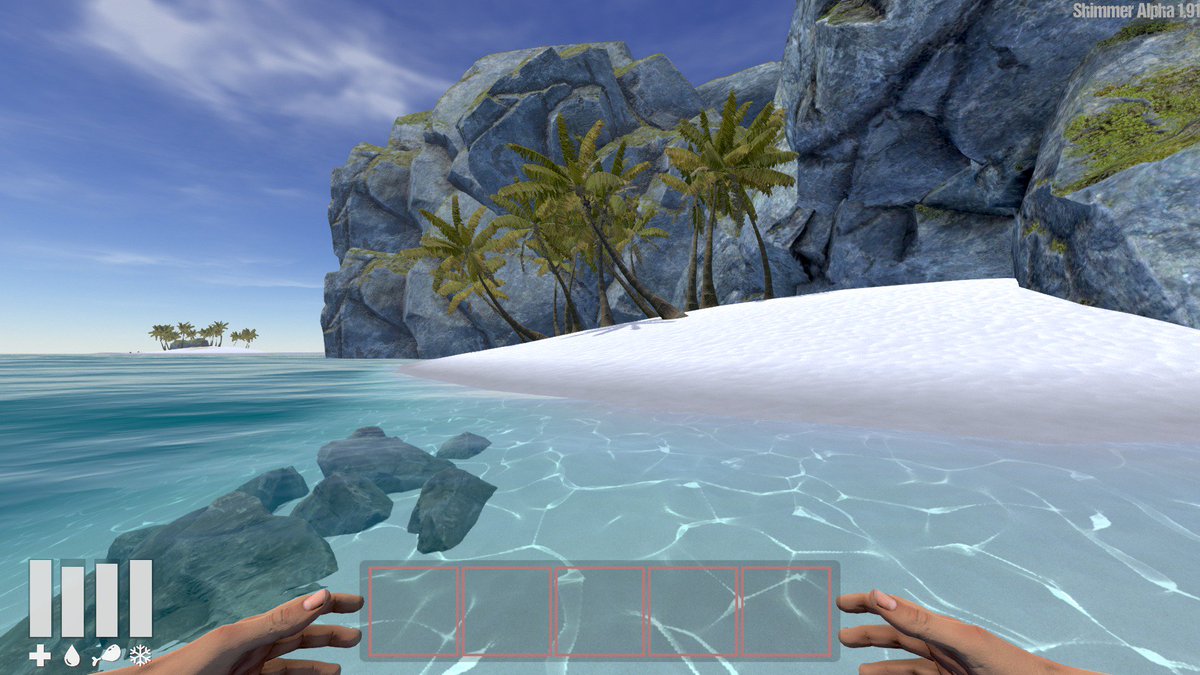 shimmergame's tweet photo. This little secluded beach provided the back drop to the last blog post. Take me there! Happy Friday everyone! #gamedev #indiedev #games #gaming #indiegame #indiegames #unity #unity3d #IndieGameDev #videogames #pcgame #madewithunity https://t.co/gZJrpR5URU