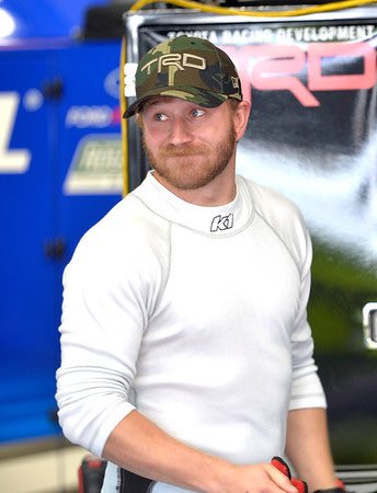 GauntBrosRacing's tweet photo. 📸 from the first and only practice today at the @CLTMotorSpdwy Roval . #FueledByHope @SusanGKomen racing for a cure. #NASCAR | @Xtreme_Concepts https://t.co/o0s9Feg3Wy