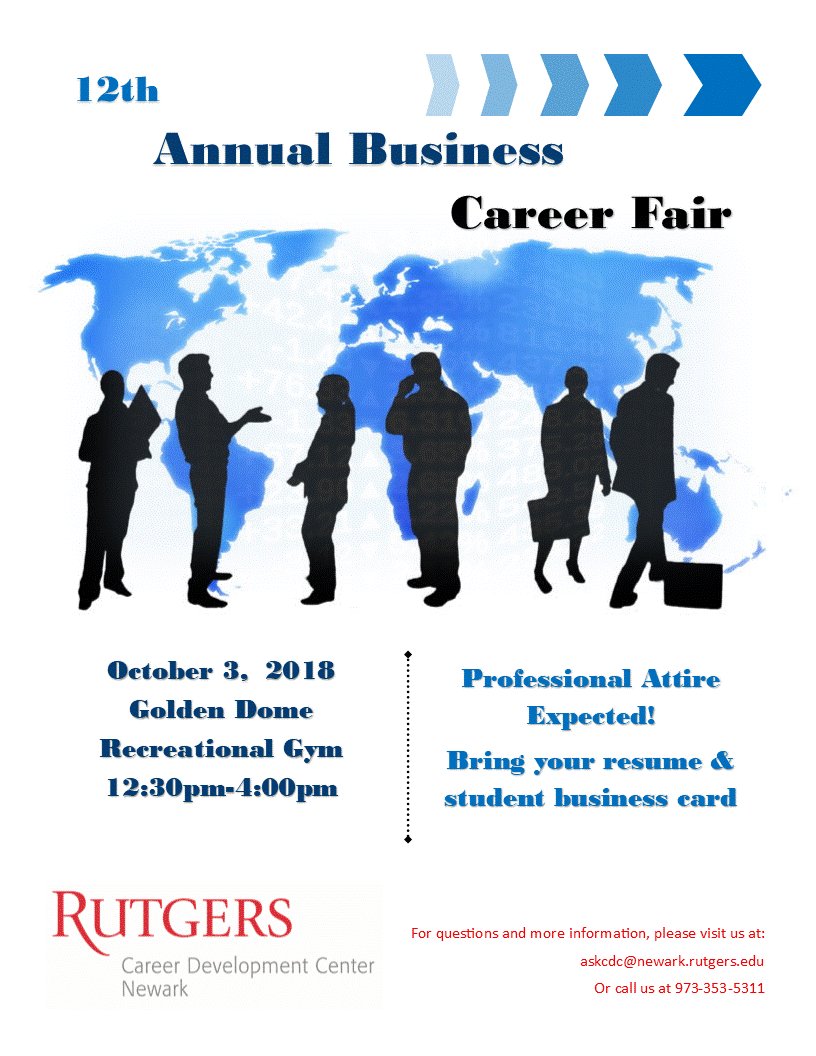 Career Development Center On Twitter The Final Days To Prepare For The Business Career Fair Are Here Ru Ready Visit Raidernet To See The List Of Our Excited Employers Looking Forward To