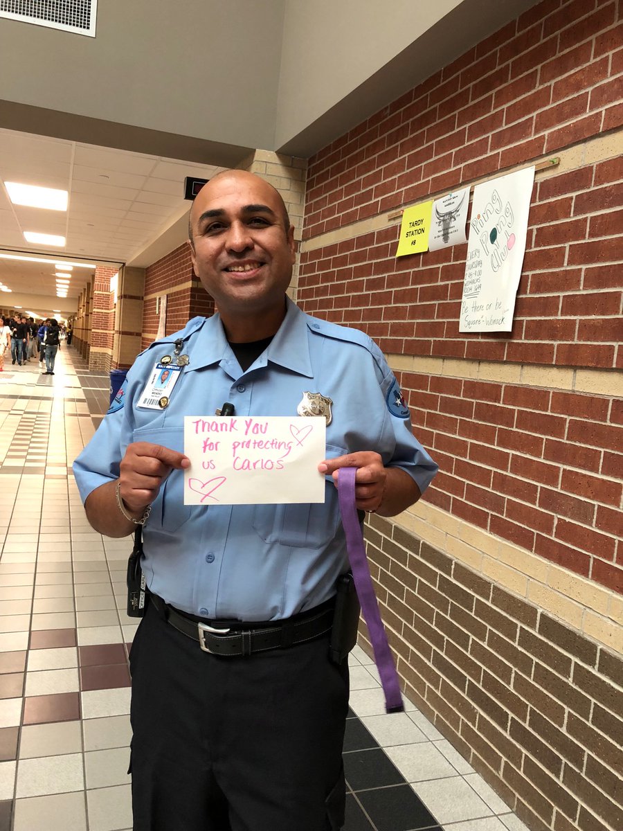 Always taking care of us and the students appreciate it!