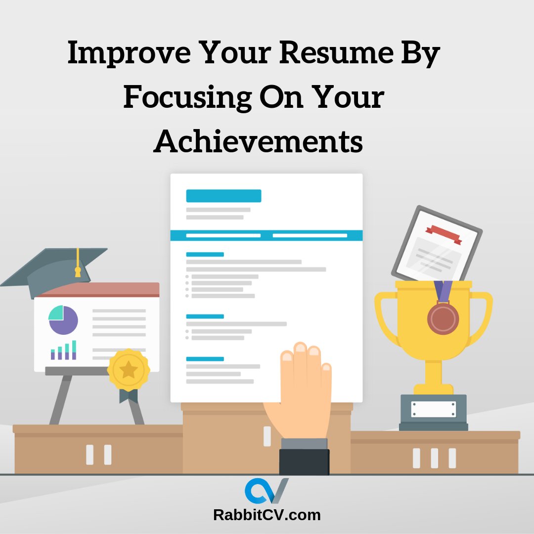 RabbitCVs's tweet photo. Bear in mind that a professional resume exists to tell the recruiter what you have achieved until now, so your personal achievements are significant. #RabbitCV #Resume #CV #ResumeTips #OnlineResume #OnlineResumeBuilder #ResumeBuilder #CVBuilder https://t.co/GtavHgvXxK