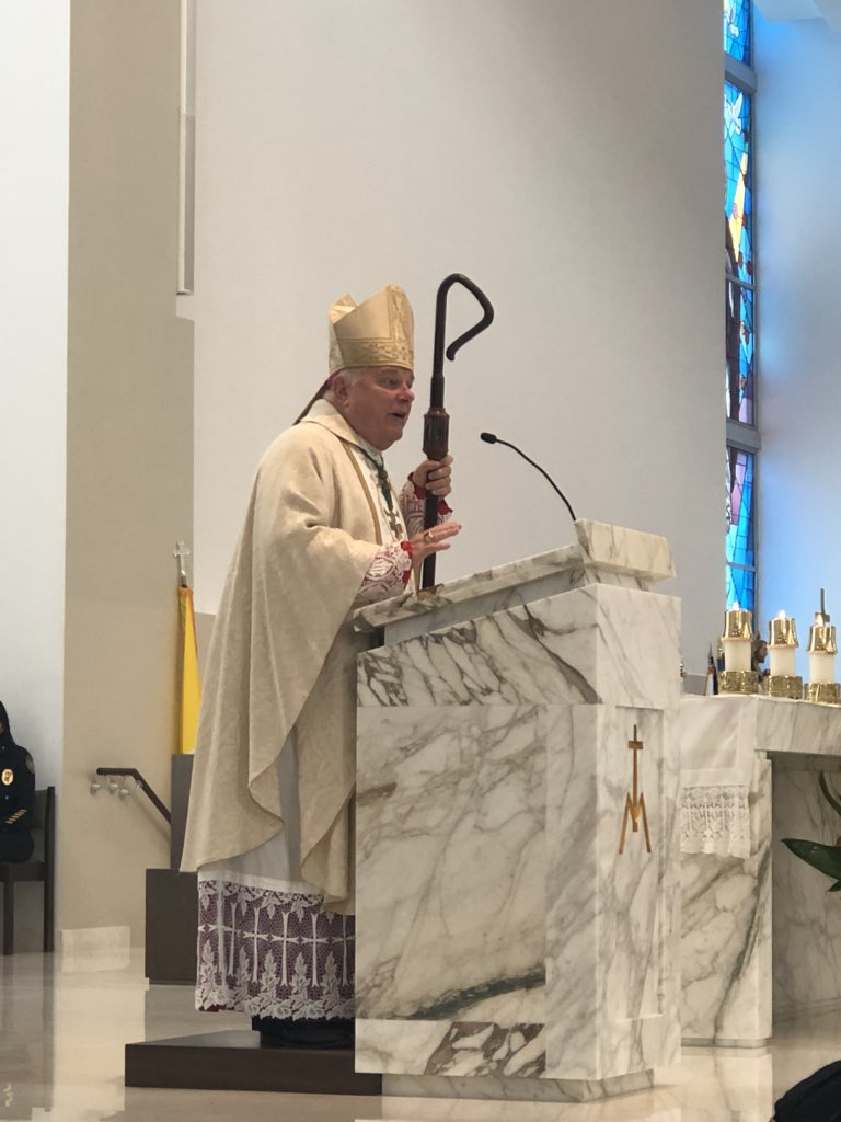 frostbitecra's tweet photo. Honored to have represented @MGPDFL today at the Feast Day Celebration Of Saint Michael the Archangel, Patron Saint Of Law Enforcement Officers. 
Thank you Archbishop @ThomasWenski for the beautiful sermon. @DadeCountyPBA @steadman3991 @DoralPolice @MiamiDadePD @MedleyPolice 🇺🇸 https://t.co/sCnAmbC54X