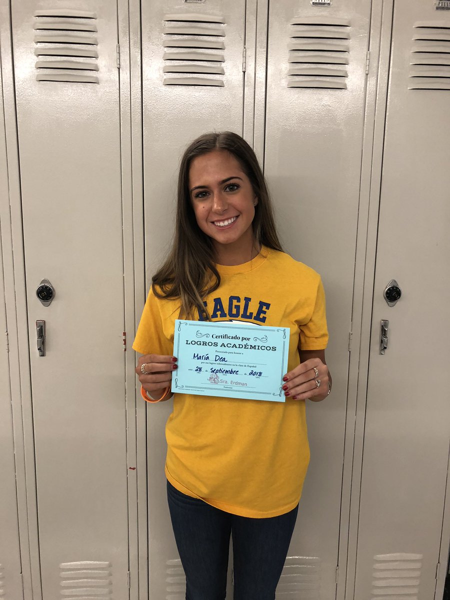 SenoraErdo's tweet photo. @sydneydea @SandburgHS estudiante de septiembre 8a hora Español 4h https://t.co/qM7rCzzsR2