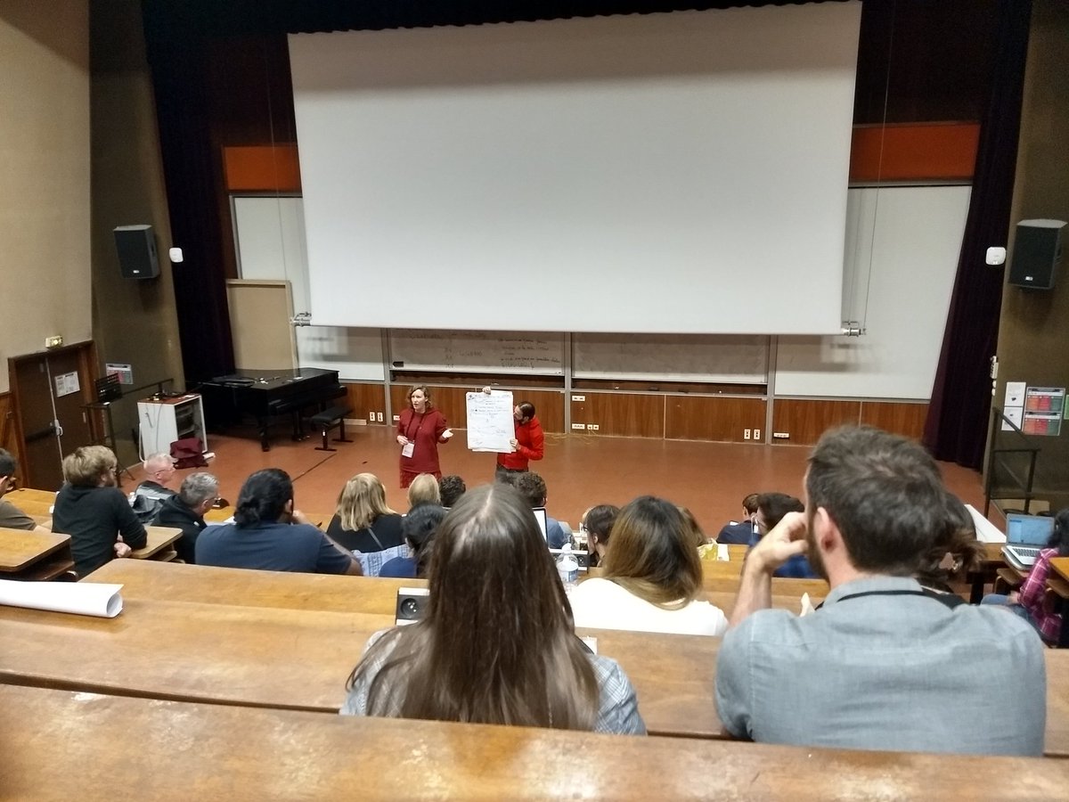 informusiccs's tweet photo. Presentation of my project group at #WiMIR2018. Some great ideas brewing, hope we'll get to turn this into some experiments soon! :) https://t.co/IeAnc6SdDD
