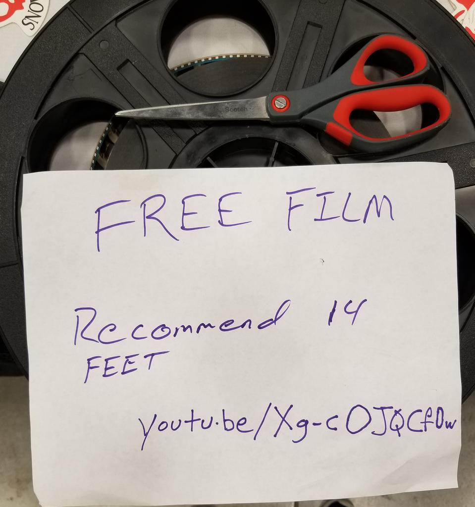 SAINTCONVAULT's tweet photo. Don't forget to stop by The Vault for some free film! https://t.co/pn314BGune