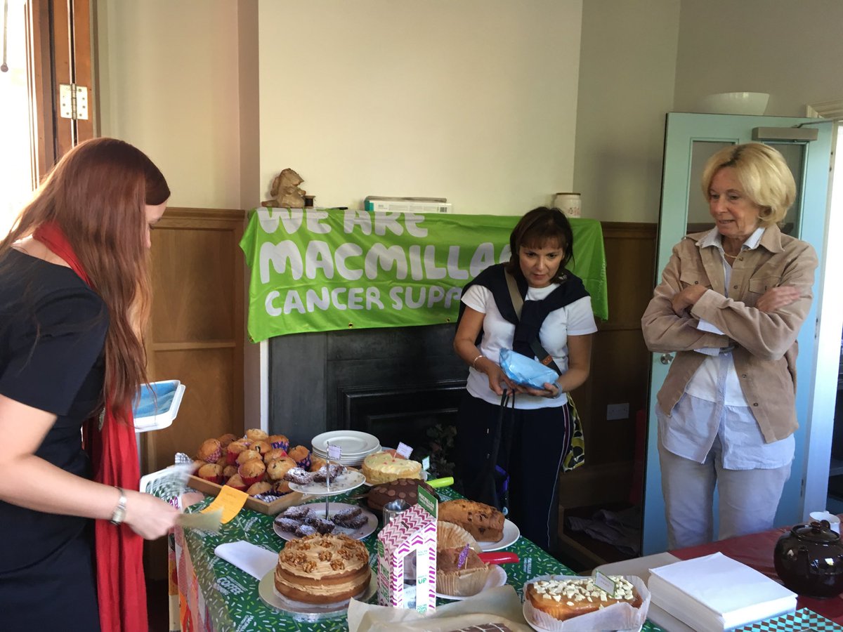 Spike_WI's tweet photo. Macmillan coffee at The Spike. Great cakes made by our members! https://t.co/fkeUbCLIlT
