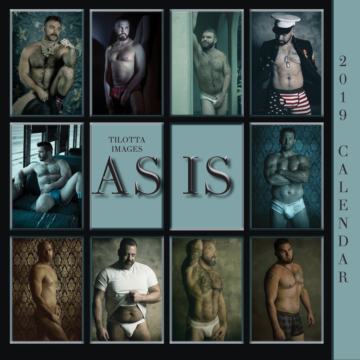 playbearmag's tweet photo. You can pre-order @tilotta #asis 2019 Calendar NOW                 https://t.co/n5JMP1SJud https://t.co/usn6LLW0OB