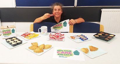 EuroCommercials's tweet photo. Enjoying a cup of tea and cake for the World's Biggest #CoffeeMorning Thoroughly enjoyed by all staff! All money raised will go towards #macmillan https://t.co/64LRPuJNfD