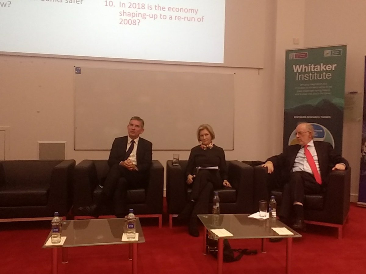 Whitaker Institute (@whitaker_inst) on Twitter photo The panel at our joint event with <a href="/MooreInst/">𝒎</a> will be taking questions from the audience shortly, don't hesitate to ask the experts @nuigalway @NUIGCairnes @NUIGalwayPress <a href="/econgalway/">Economics NUI Galway</a> <a href="/nuigfinancesoc/">NUIG Finance Society</a> <a href="/PatrickHonohan/">Patrick Honohan</a> <a href="/centralbank_ie/">Central Bank of Ireland</a> #thecrash10yearson The panel at our joint event with <a href="/MooreInst/">𝒎</a> will be taking questions from the audience shortly, don't hesitate to ask the experts @nuigalway @NUIGCairnes @NUIGalwayPress <a href="/econgalway/">Economics NUI Galway</a> <a href="/nuigfinancesoc/">NUIG Finance Society</a> <a href="/PatrickHonohan/">Patrick Honohan</a> <a href="/centralbank_ie/">Central Bank of Ireland</a> #thecrash10yearson