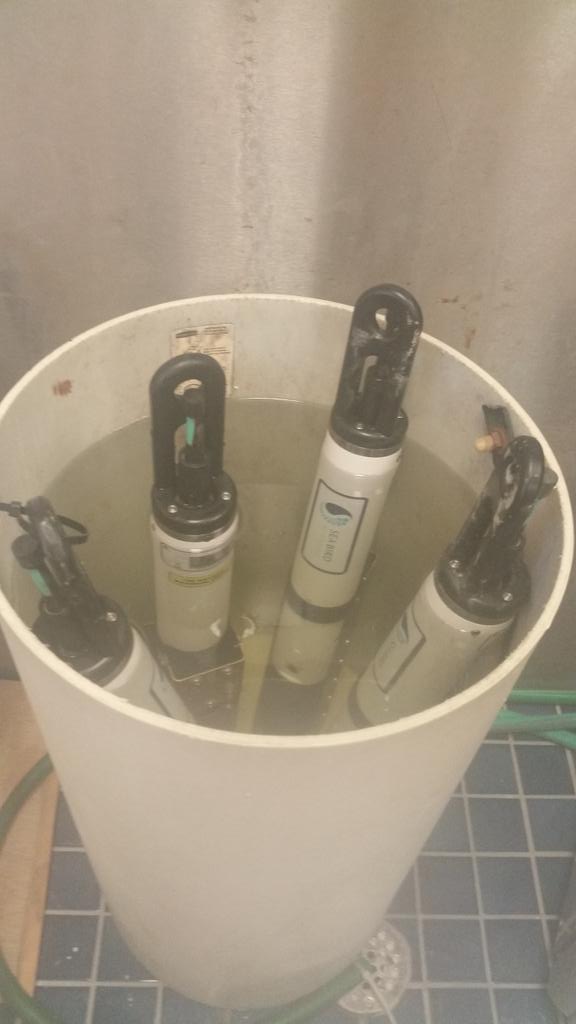 KimbroLab's tweet photo. Our HydroCATs are getting a nice fresh water rinse after being in the field. It looks like a party!! #hydrocathottub @SeaBirdScience https://t.co/I7FD0notYA