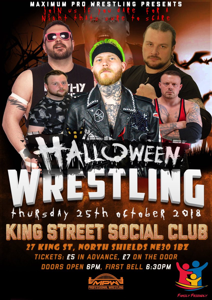 Our next show is at King a Street Social Club in North Shields!! <a href="/RealMattyMayhem/">MattyMayhem</a> @RyanRoodexxx <a href="/OutsiderRyder/">Robbie Ryder</a> <a href="/RagnarDestroyer/">Ragnar</a> <a href="/Nickyhall5/">Nicky Hall</a> <a href="/NICKY_STARR_/">Nicky Starr</a>