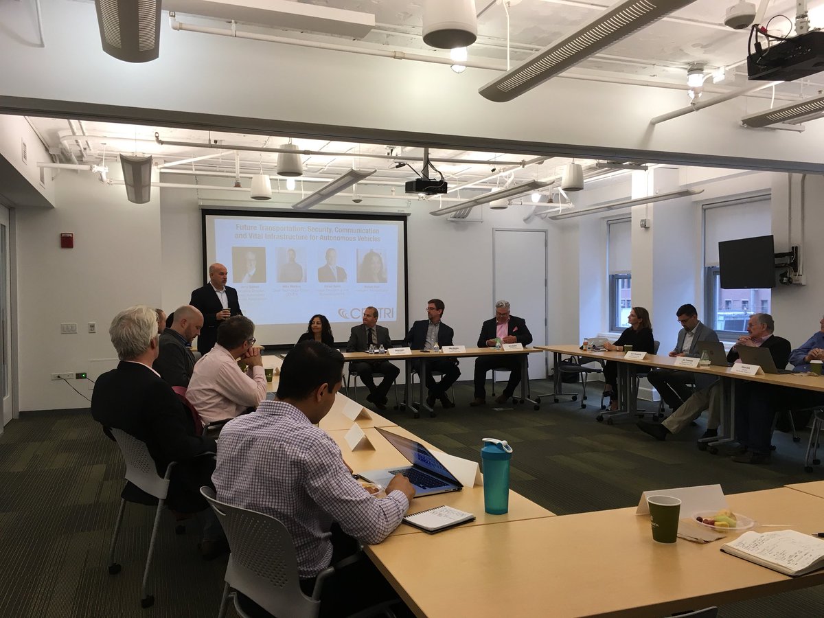 Excited for our executive breakfast discussion on the Future of Autonomous Vehicles sponsored by <a href="/centritech/">CENTRI Technology</a> ! Thx to panelists Jerry Quandt of <a href="/ilavassociation/">IL AV Association</a> , Monali Shah, Rafael Salmi of <a href="/Richardson_RFPD/">Richardson RFPD</a> and Mike Mackey of CENTRI!