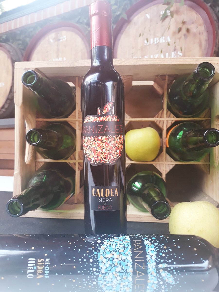 #sidradehielo ya tiene hermana!! 
 Hoy es tu dia  CALDEA #sidradefuego !!!