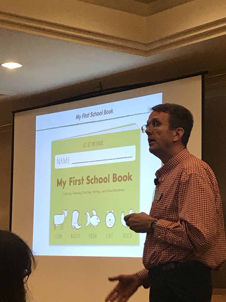tinyambition's tweet photo. Currently enjoying an engaging and energetic workshop for PreK Readiness and Writing presented by Todd Misura OT! Thank you! @hwtears #lovematman https://t.co/AJqlCoXS7x