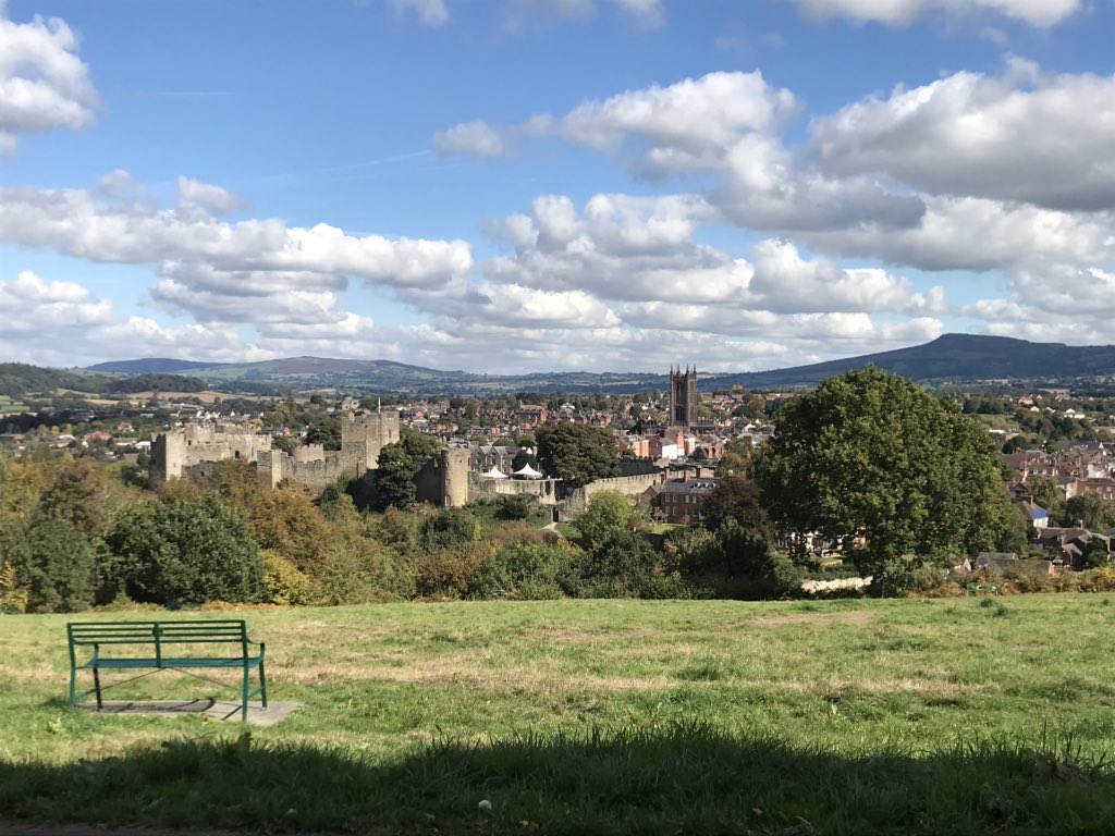 CariAdsLocalltd's tweet photo. The amazing view of Ludlow during the Local Ludlow Deliveries today in the Autumn sunshine ☀️ Look out for the October issues! #LocalLudlow #Ludlow #communitymagazine #shropshire #cariadslocalltd https://t.co/SveqIR2M0p