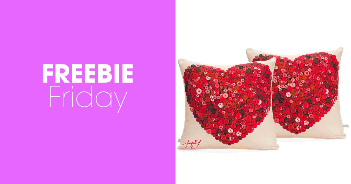 homestylemaguk's tweet photo. #FreebieFriday #win exclusive Button Heart Cushions worth over £75! For your chance to enter, simply RT &amp; follow @homestylemaguk and @jacquijdesigns - good luck! You can find out more here: https://t.co/951tWLNQKv https://t.co/n3qErXC2wt